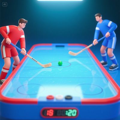 3D Air Hockey