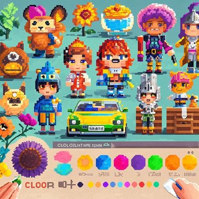 Color Pixel Art