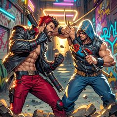 Battle Fury - Intense Street Fighting Action