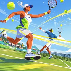 Tennis Clash - Play Dynamic Tennis Matches
